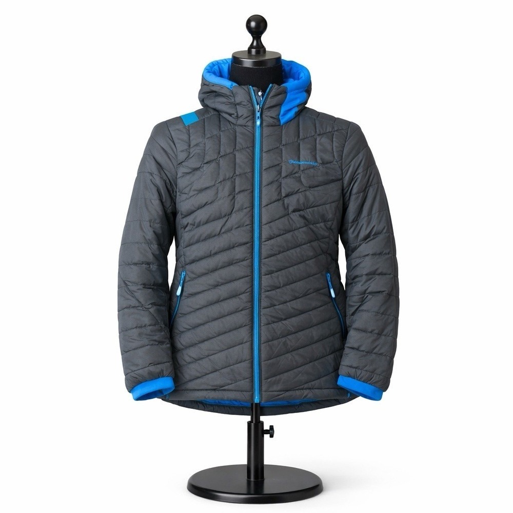 La Sportiva Azaira Goose Down Jacket Women's Size‎ XL Black/Azure Blue